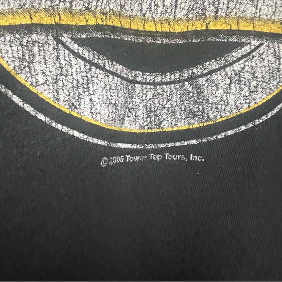 Rare Vintage 2005 ZZ Top Baseball Band Tee - Picture 4 of 5